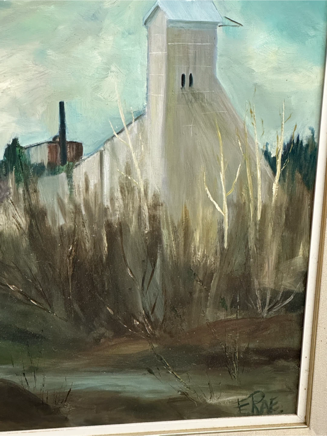 Old Painting on Board - photo 3