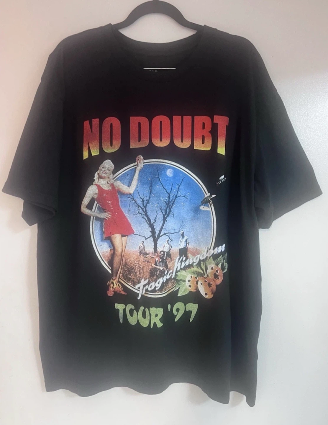 Vintage No Doubt Tragic Kingdom Tour 1997 Gray T-Shirt