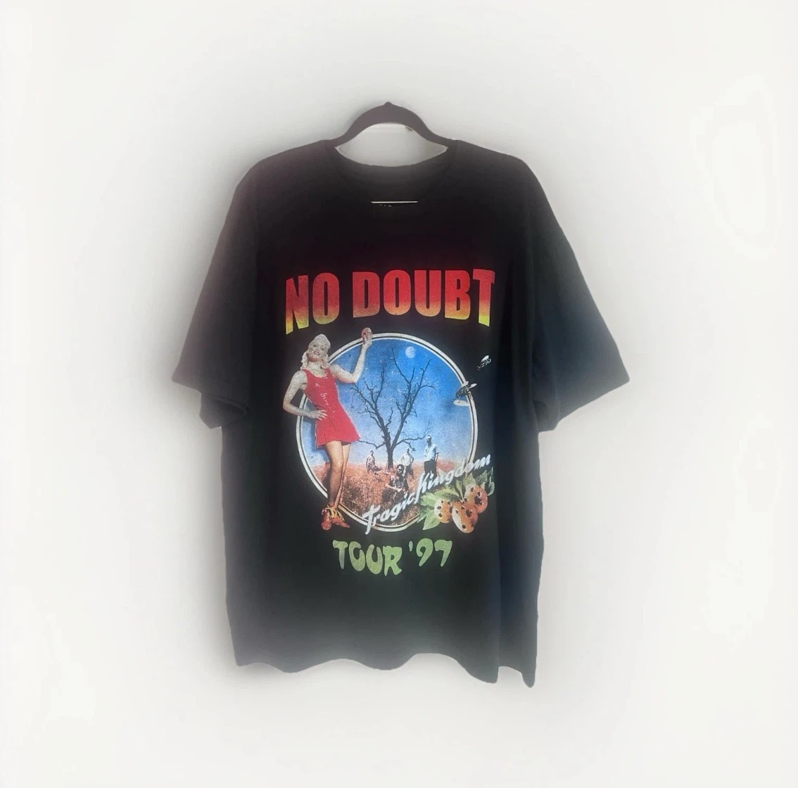 Vintage No Doubt Tragic Kingdom Tour 1997 Gray T-Shirt - photo 3