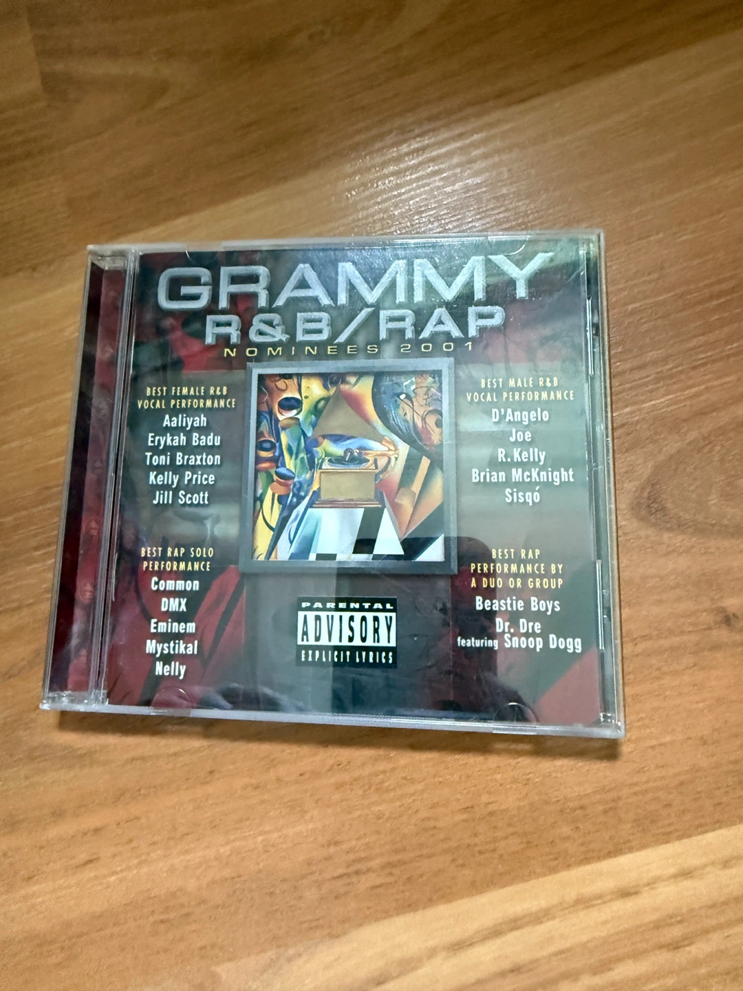 Grammy R&B/Rap Nominees 2001 CD
