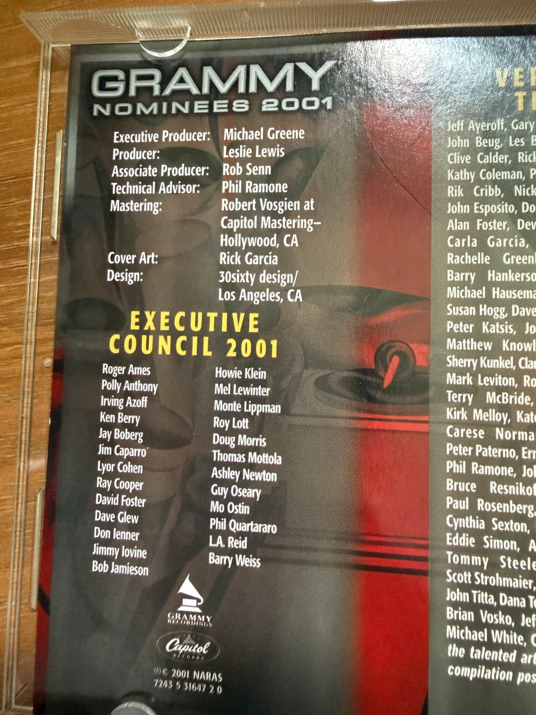 Grammy R&B/Rap Nominees 2001 CD - photo 5
