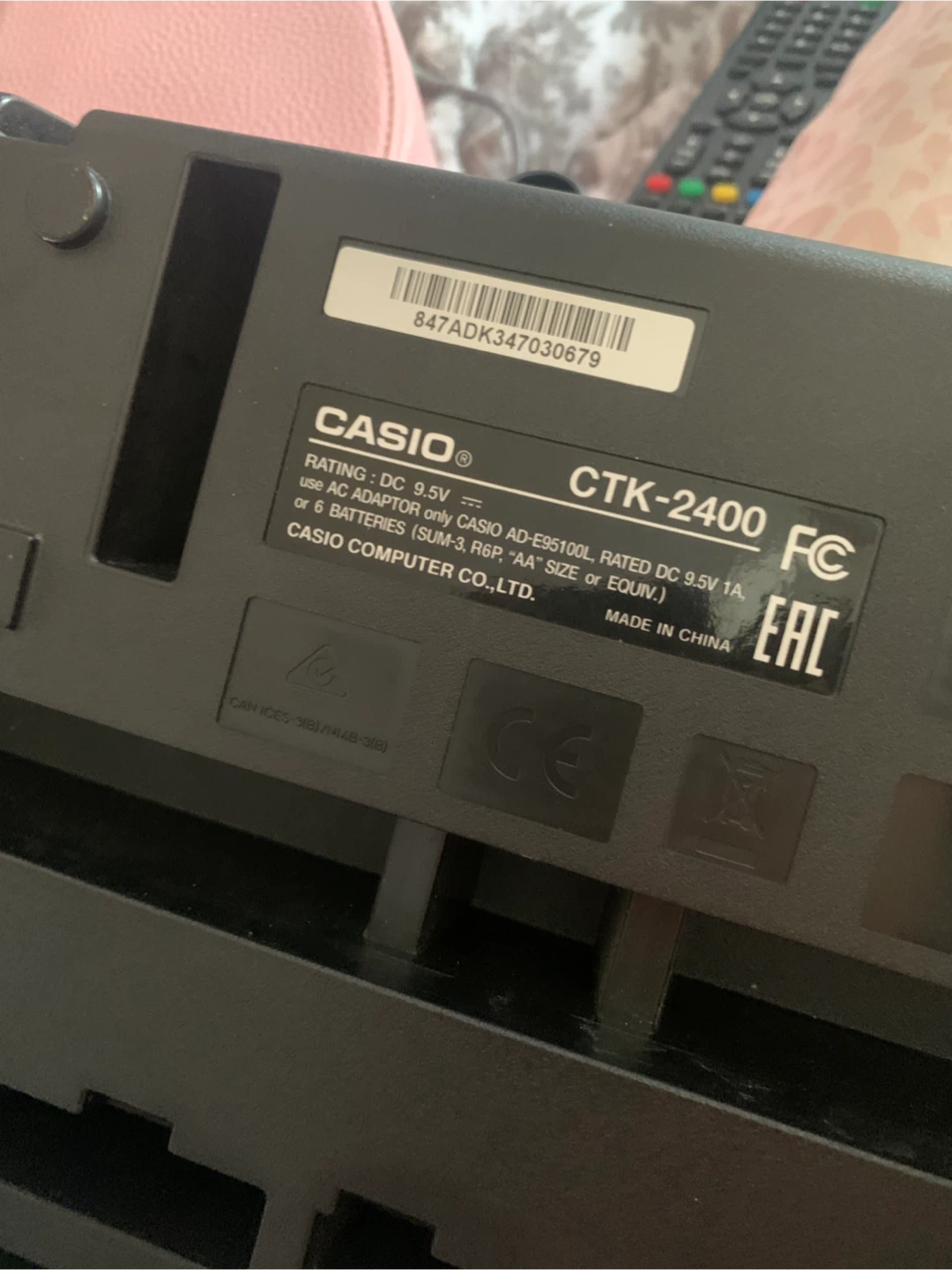 Casio CTK-2400 Keyboard - photo 3