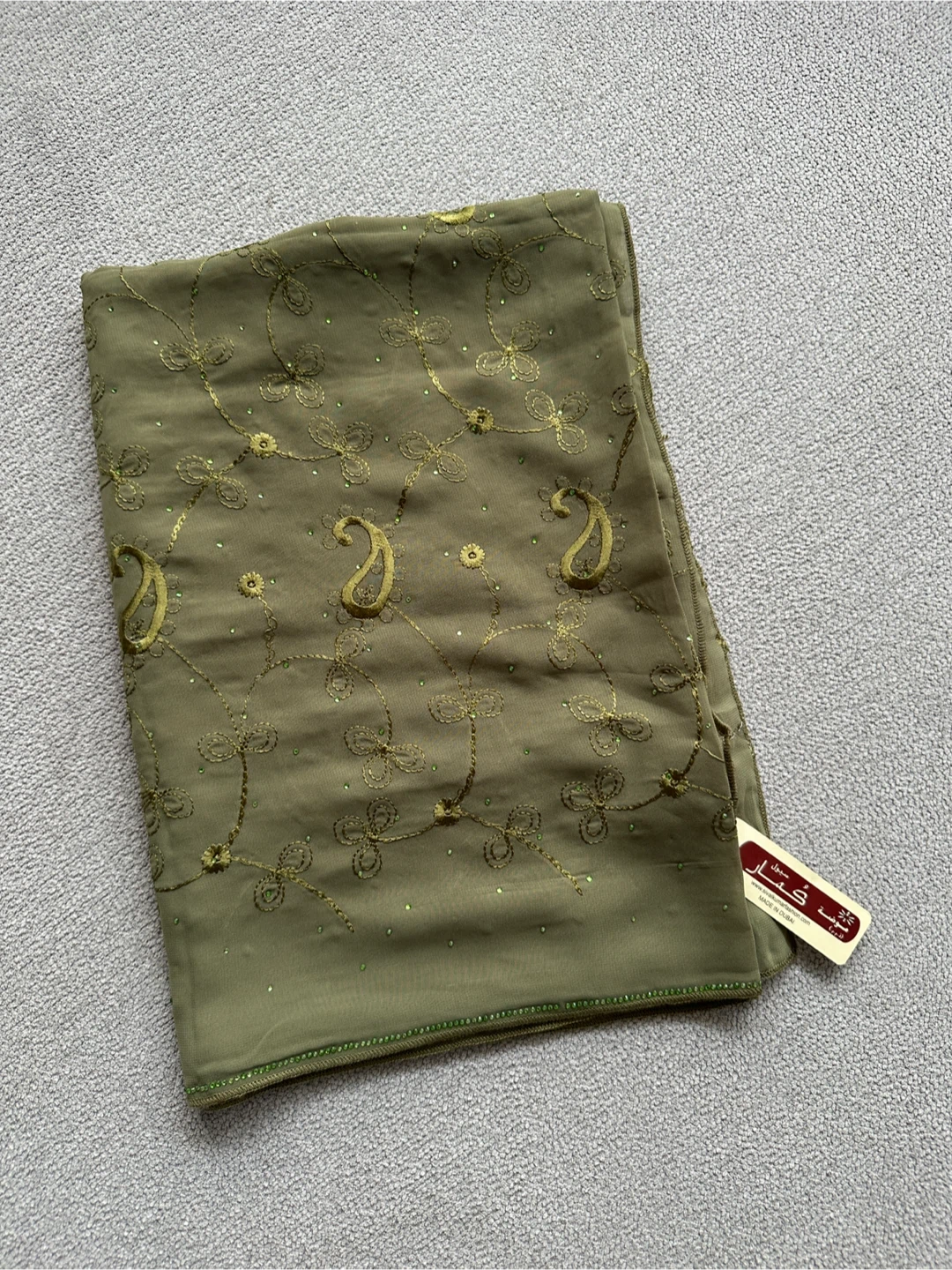 Olive Green Scarf
