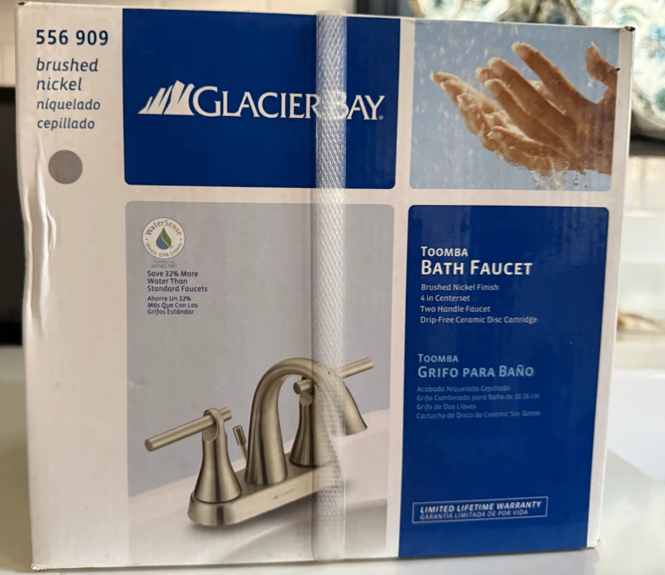 Glacier Bay Toomba Bath Faucet - Brushed Nickel - photo 3