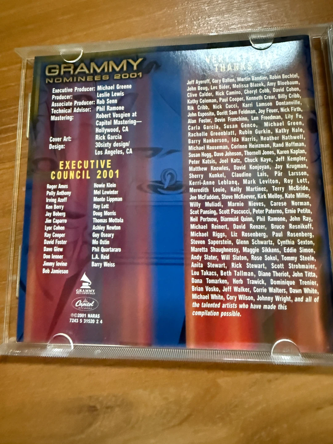 Grammy Nominees 2001 CD - photo 4