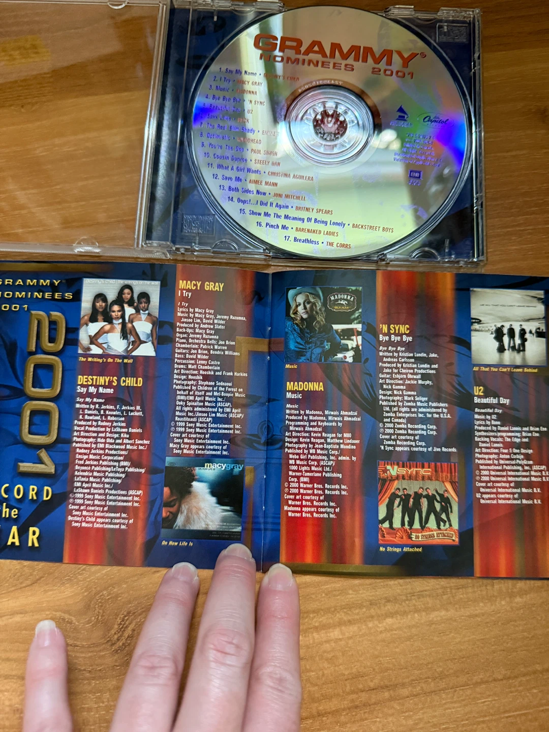 Grammy Nominees 2001 CD - photo 5