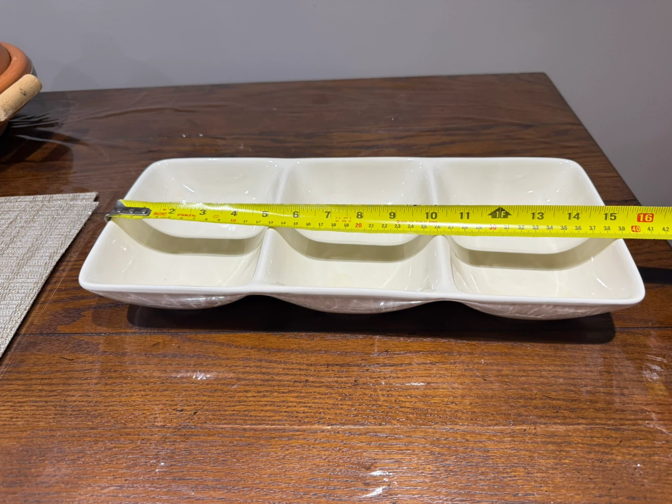 Divided Serving Tray - photo 2