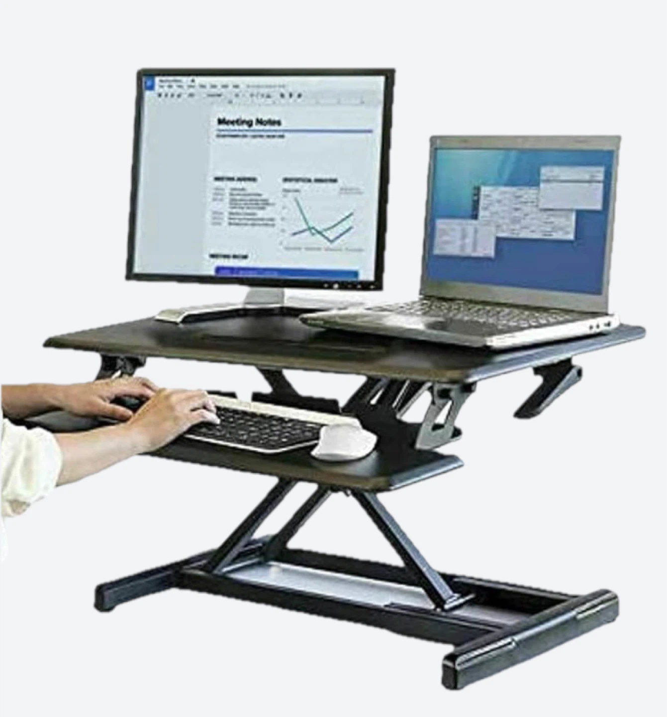 airLIFT PRO Pneumatic Desk Riser - photo 2
