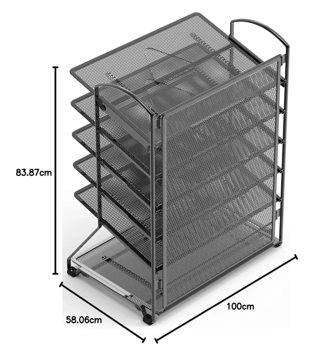 Simple Houseware 6-Tier Black Desk Organizer - photo 4