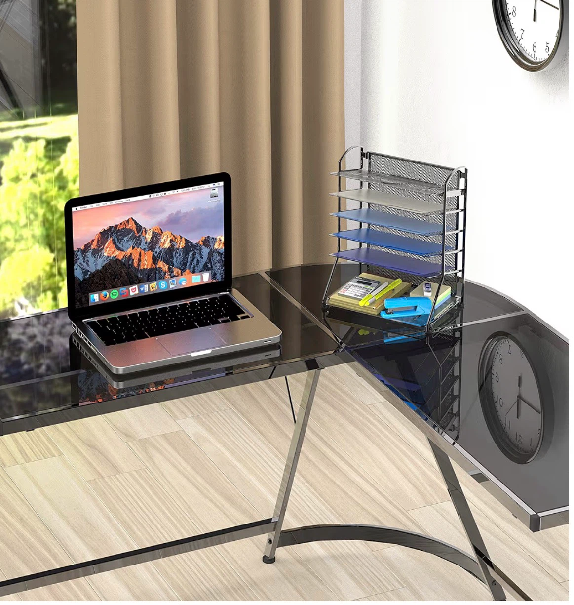 Simple Houseware 6-Tier Black Desk Organizer - photo 5