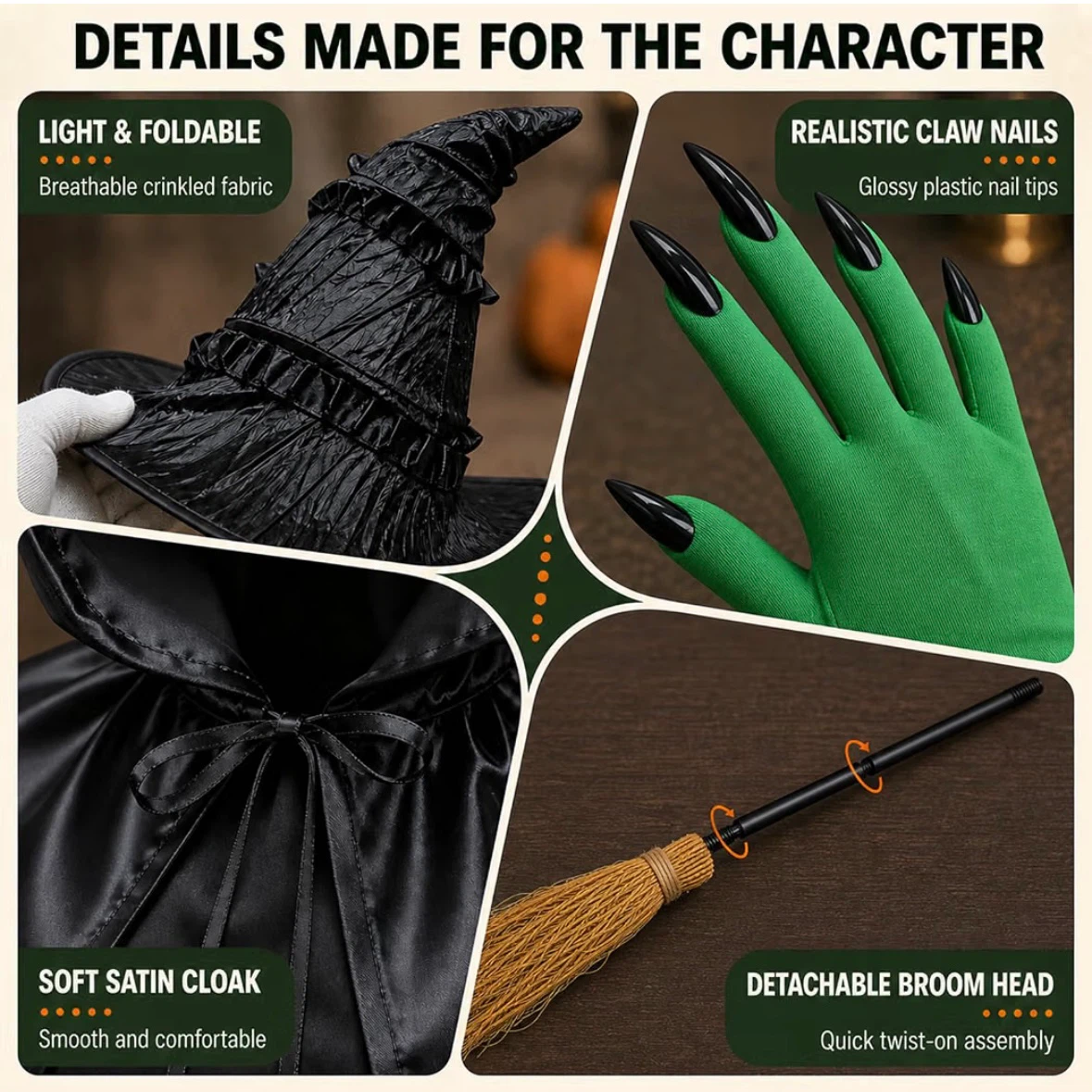 Brand New Witch Halloween Costume - photo 4