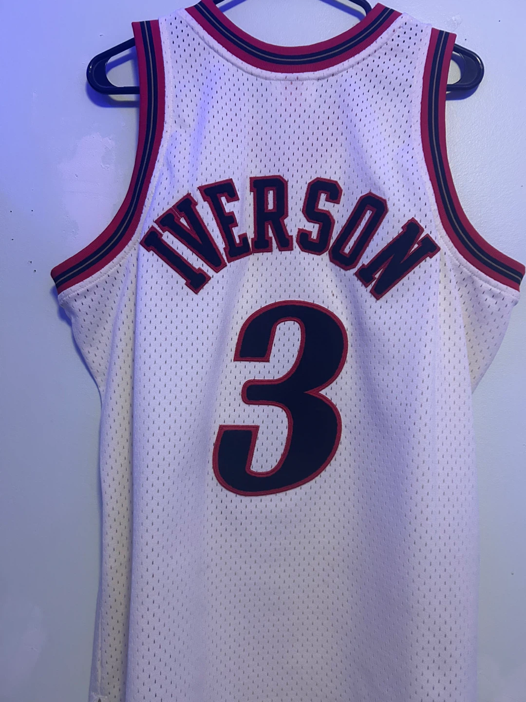 Mitchell & Ness Allen Iverson 76ers Jersey