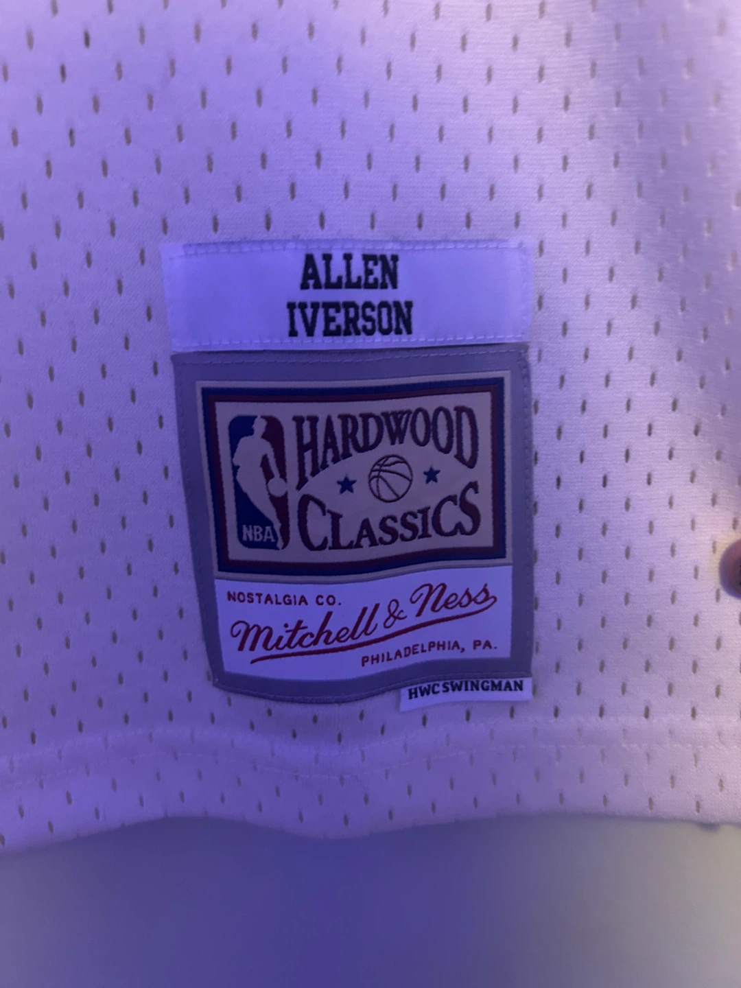 Mitchell & Ness Allen Iverson 76ers Jersey - photo 4