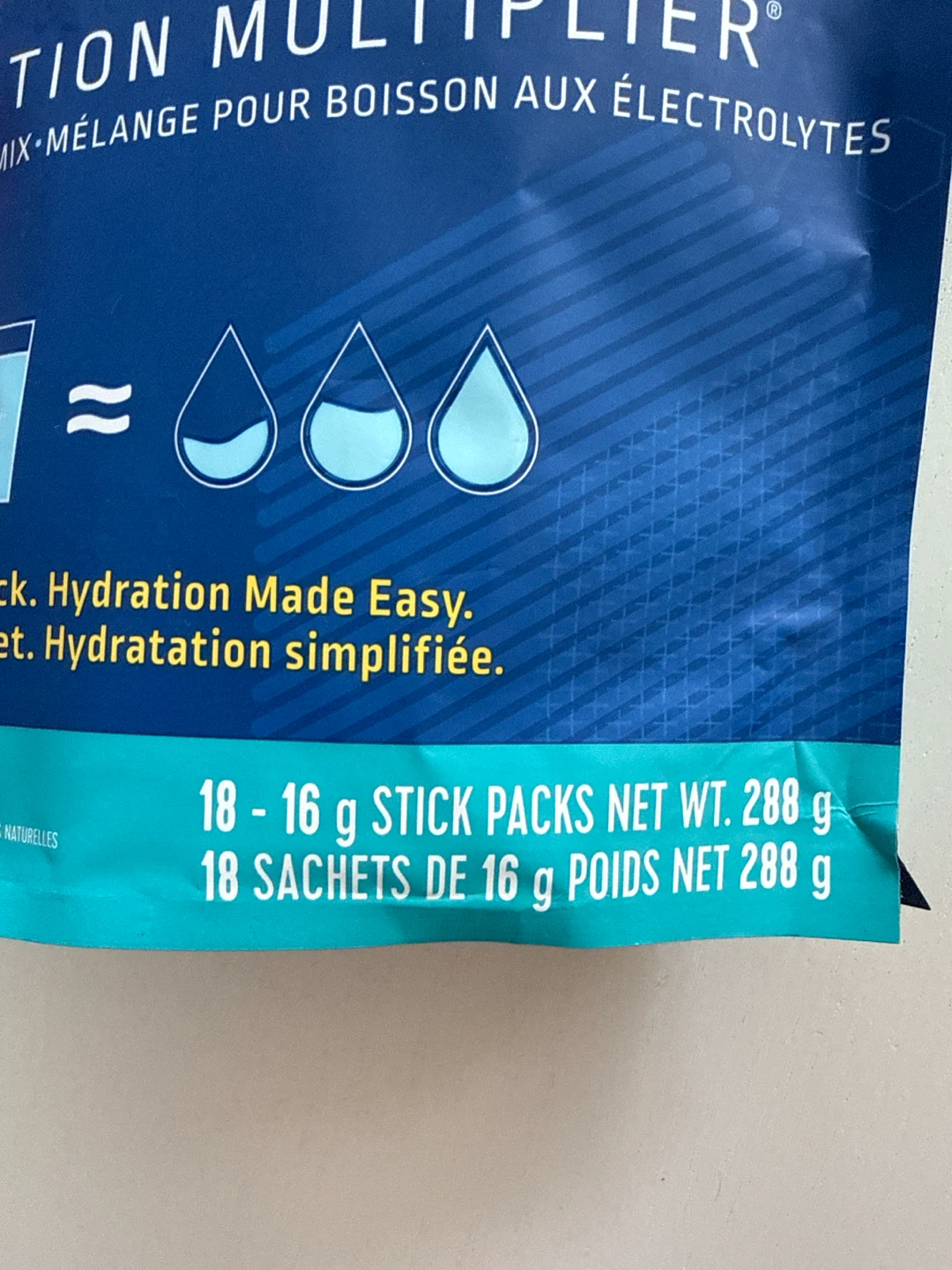 Liquid I.V. Hydration Multiplier Lemon Lime 18 Sticks - photo 5