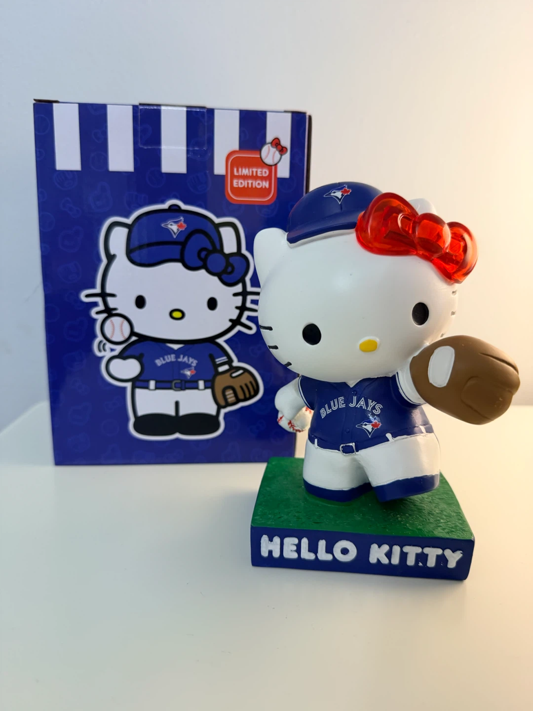(2 available!) Hello Kitty x Blue Jays Bobblehead BNIB