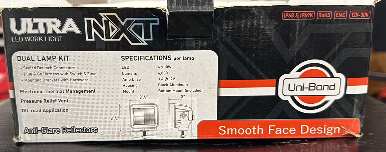 Ultra NXT LED Work Light Dual Lamp Kit - photo 2