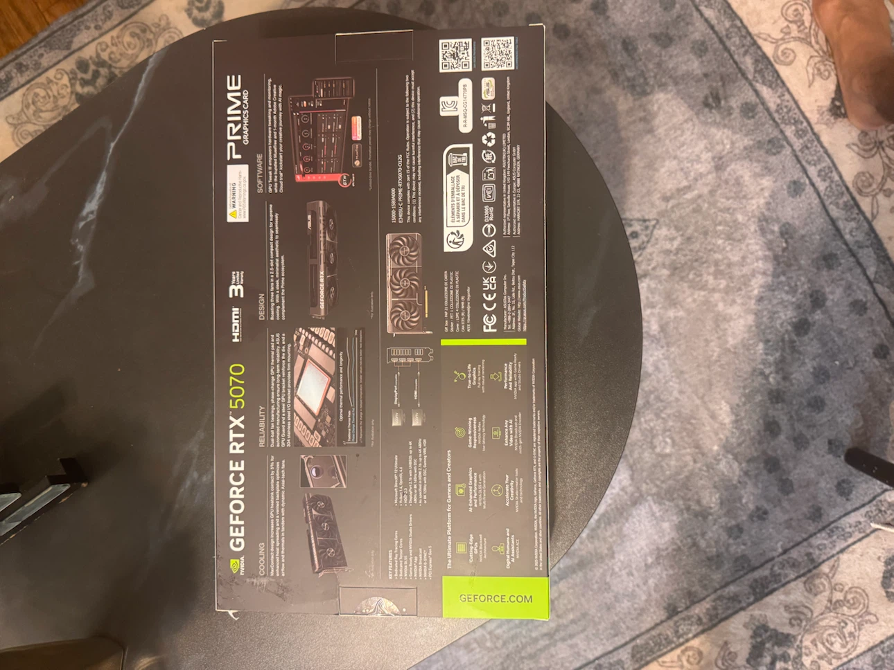 ASUS PRIME GeForce RTX 5070 12GB Graphics Card - photo 2