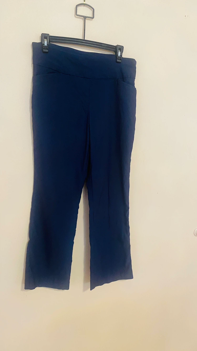Counterparts size m navy blue pull on pants - photo 2