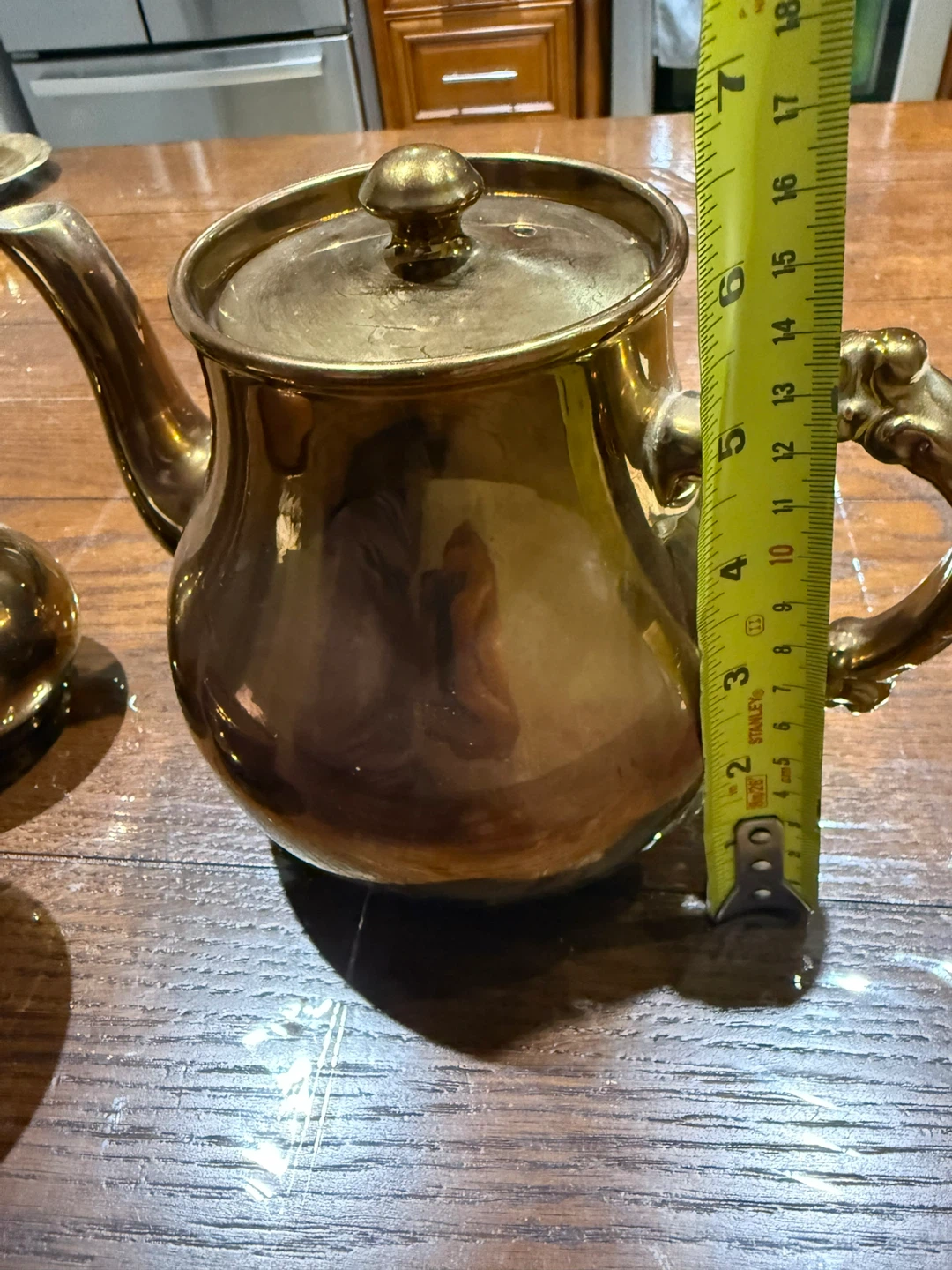 Vintage Gold Teapot Set – Gibson & Sons, Made in England - photo 5