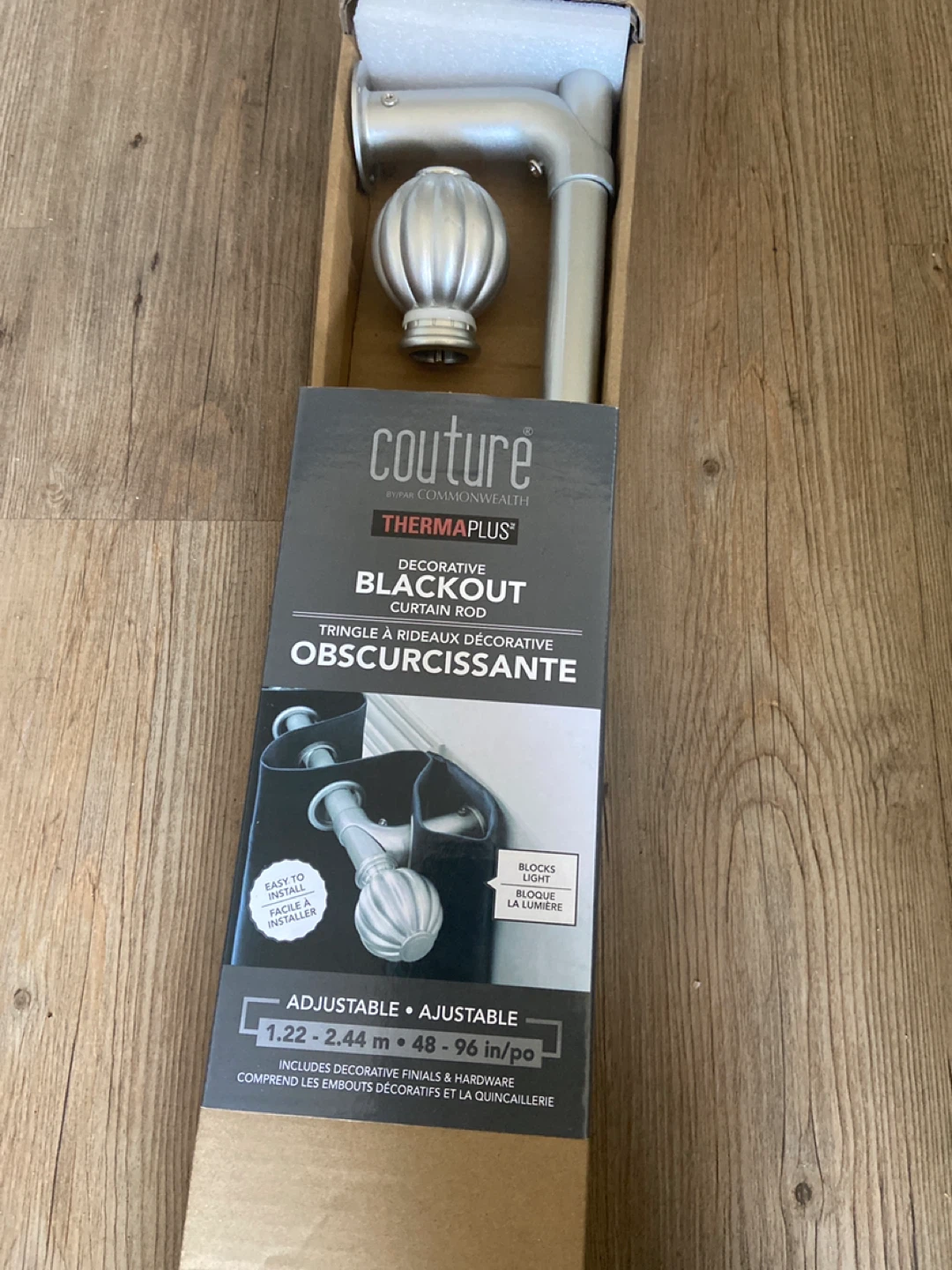 Couture by Commonwealth Blackout Curtain Rod