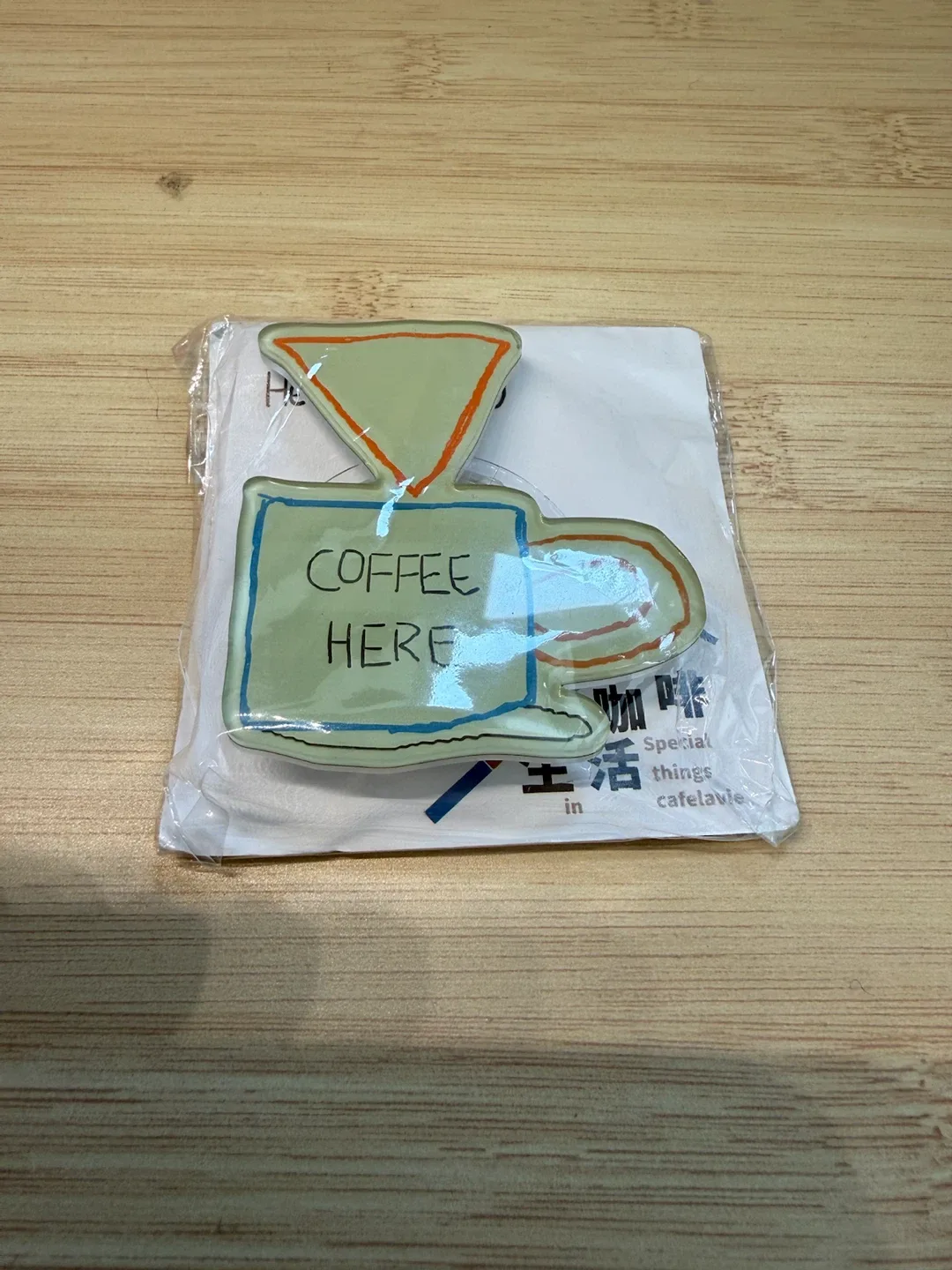 Coffee Here Phone Grip