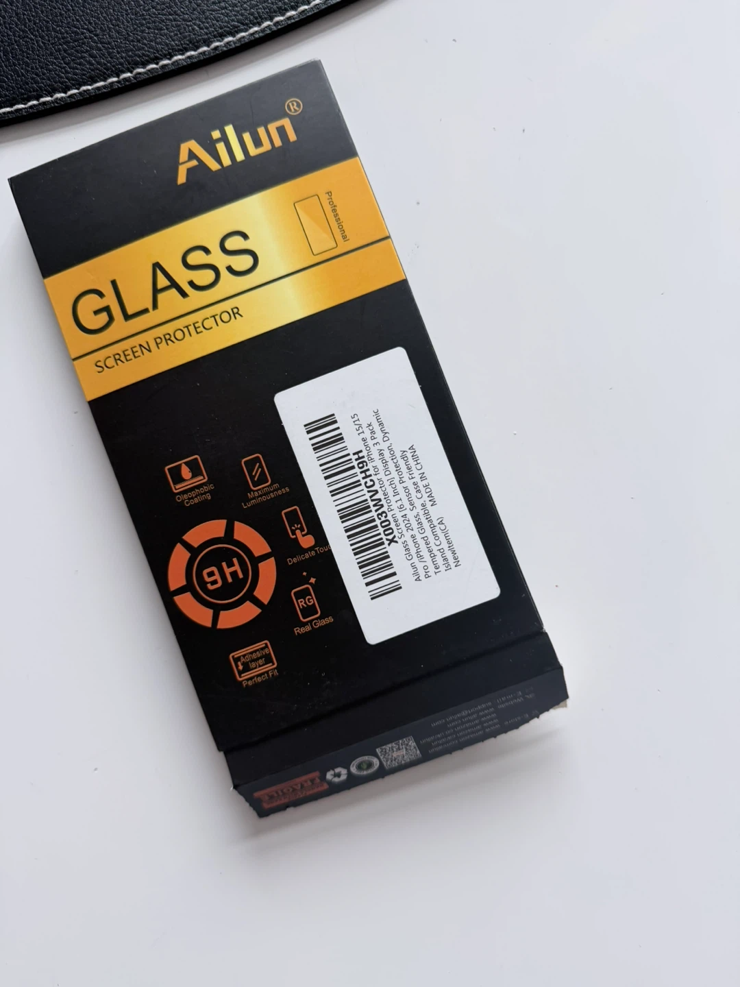 iPhone 15/15 Pro Screen Protector pack