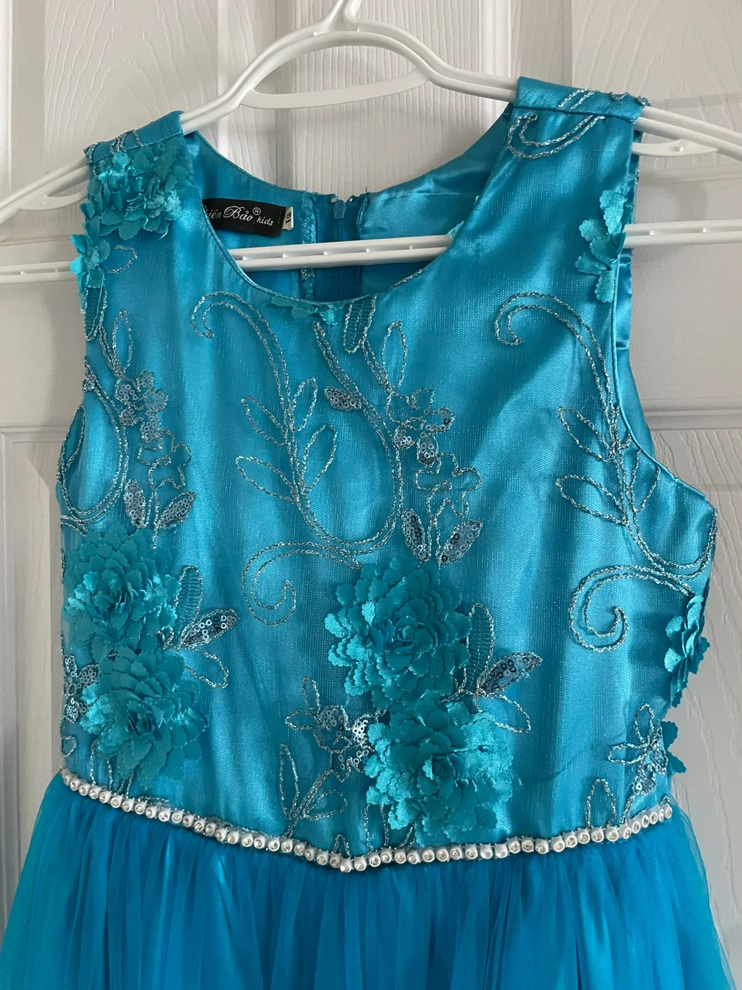 Lien Bao Kids turquoise formal dress - photo 2