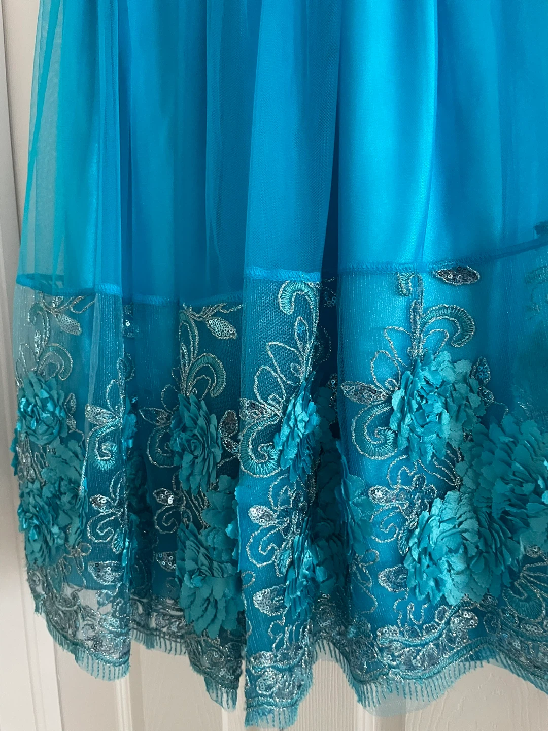 Lien Bao Kids turquoise formal dress - photo 3