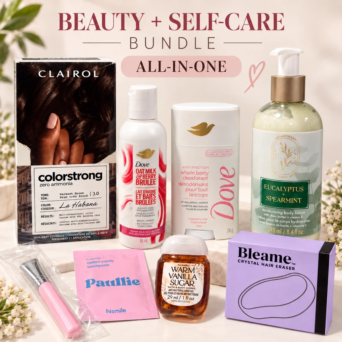 Beauty and Self-Care Multi-Brand Bundle
