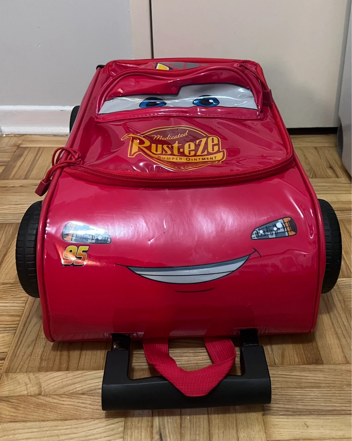 Lightning McQueen Rolling Carry-on Suitcase