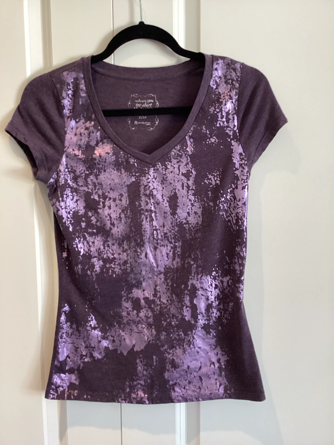 PURPLE SHORT SLEEVE T-SHIRT