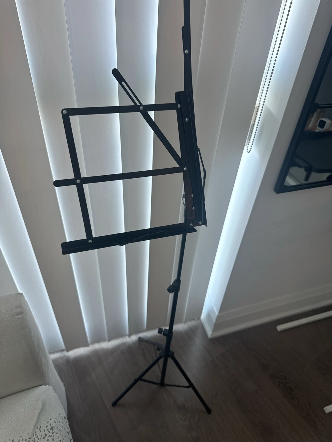Adjustable Black Music Stand - photo 3