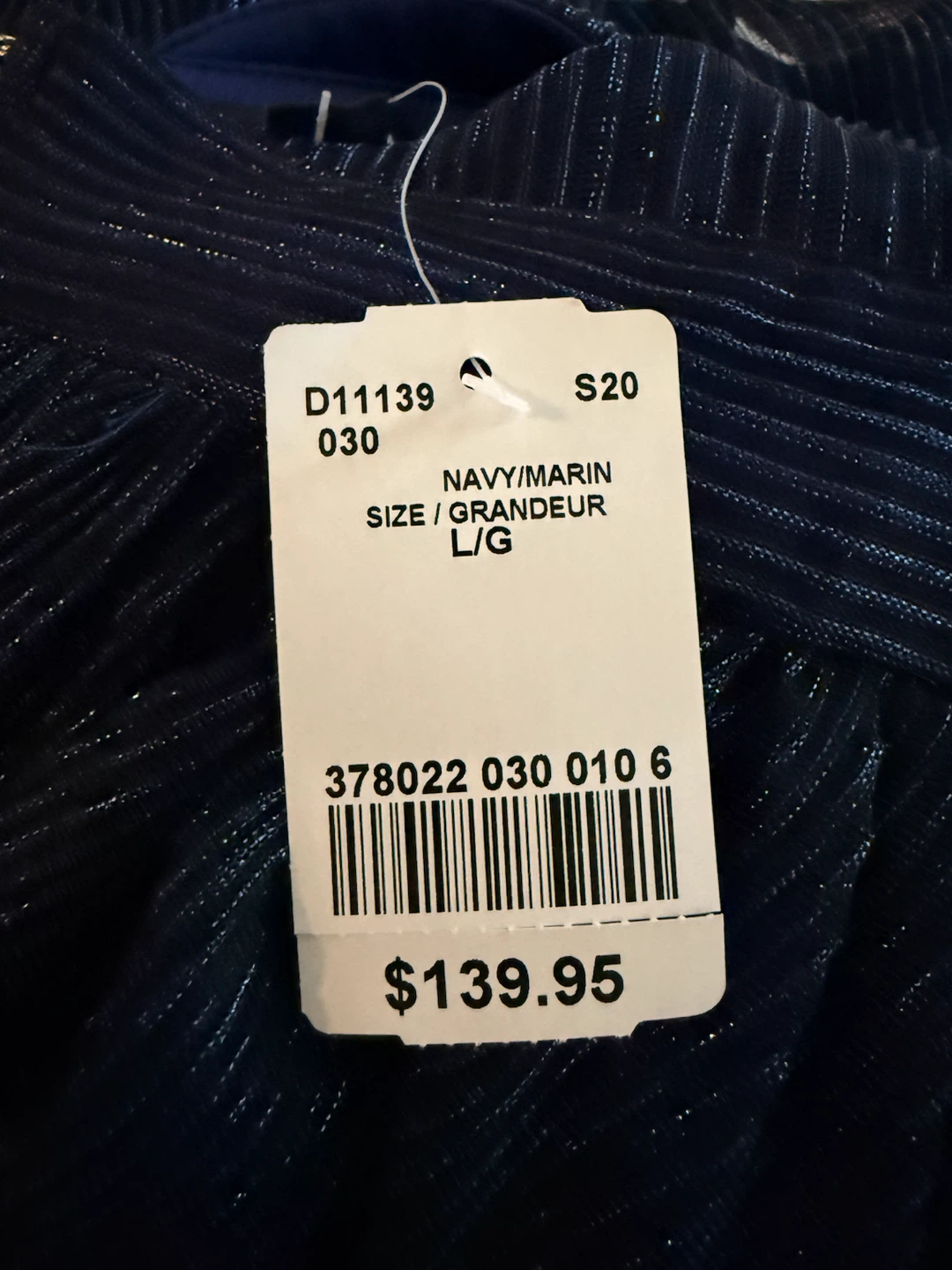 NWT Navy Dress - Size L - photo 4