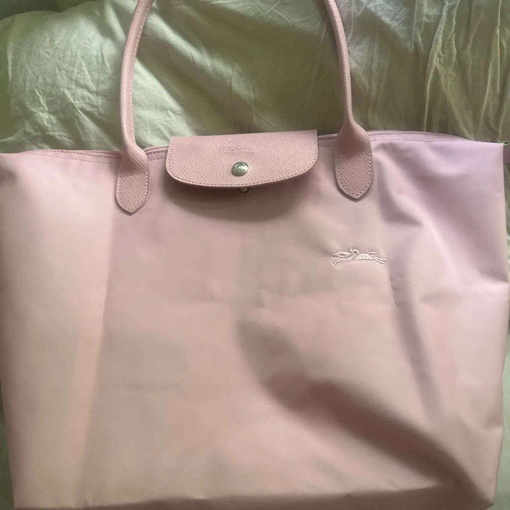 Longchamp Le Pliage Pink Tote Bag