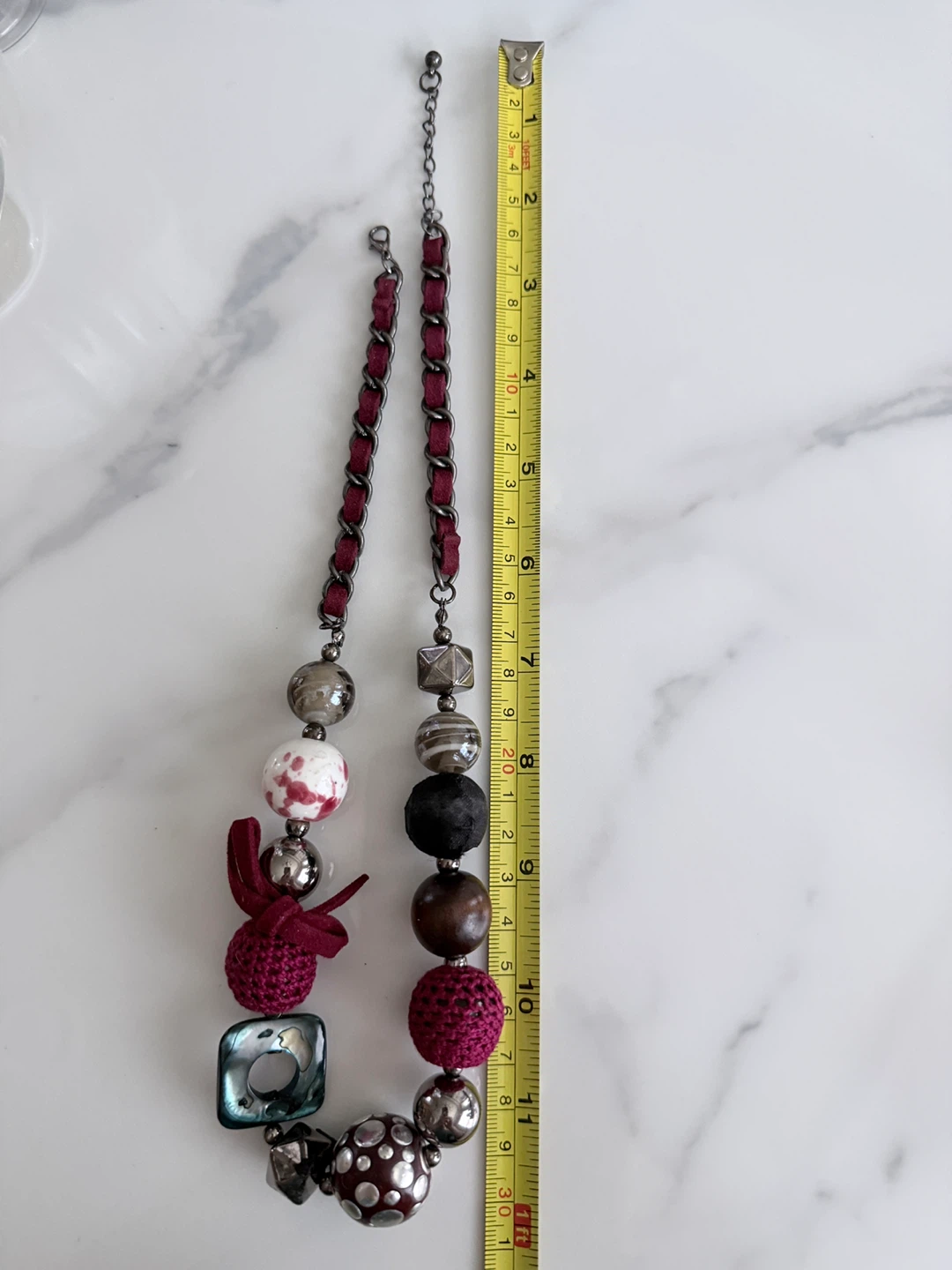 Multicoloured Statement Necklace - photo 2