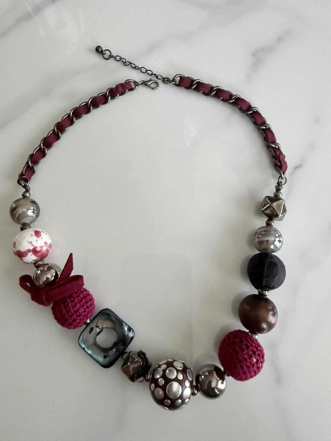 Multicoloured Statement Necklace - photo 5