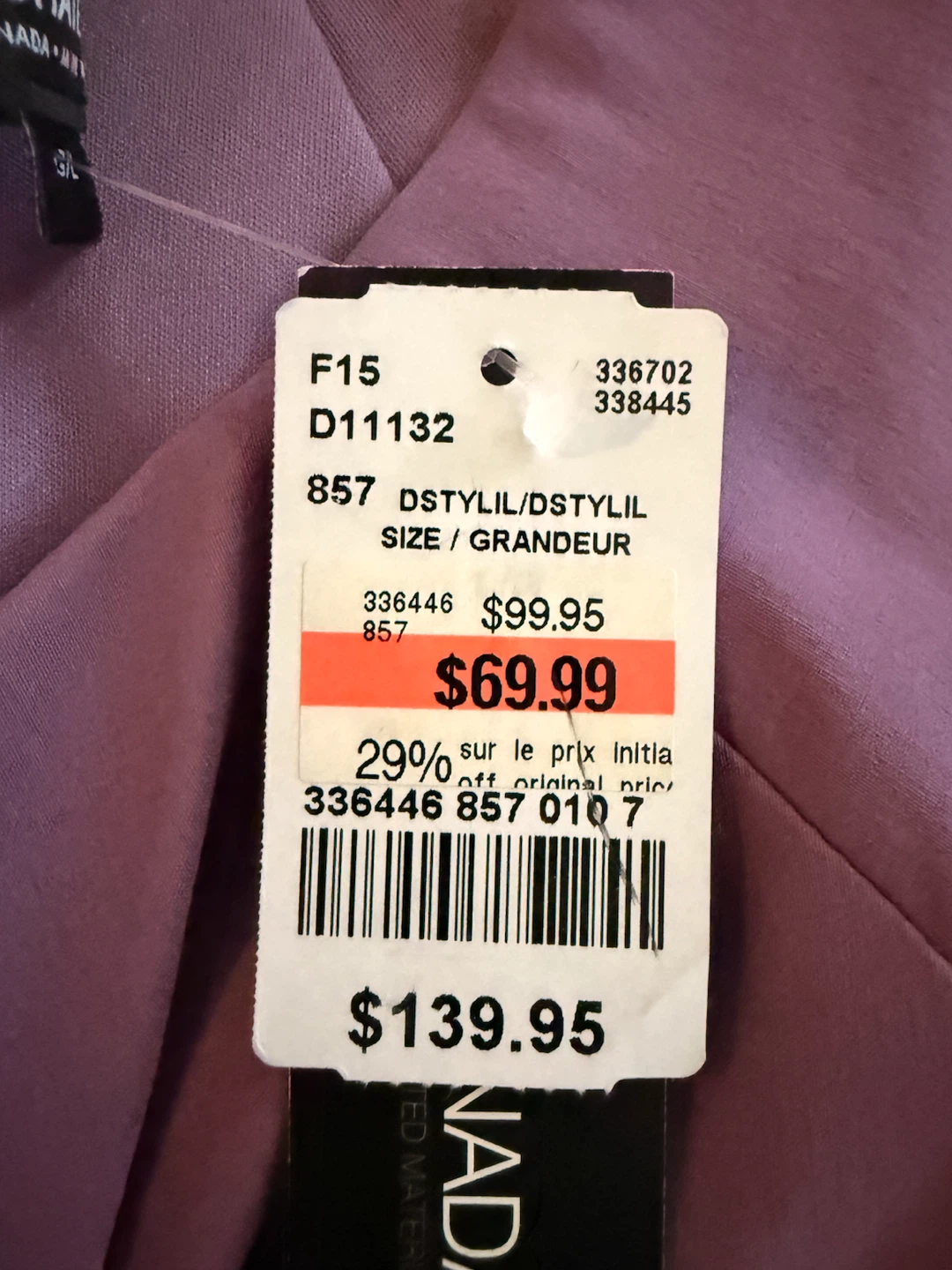 NWT dress w/ pockets - size L - photo 2