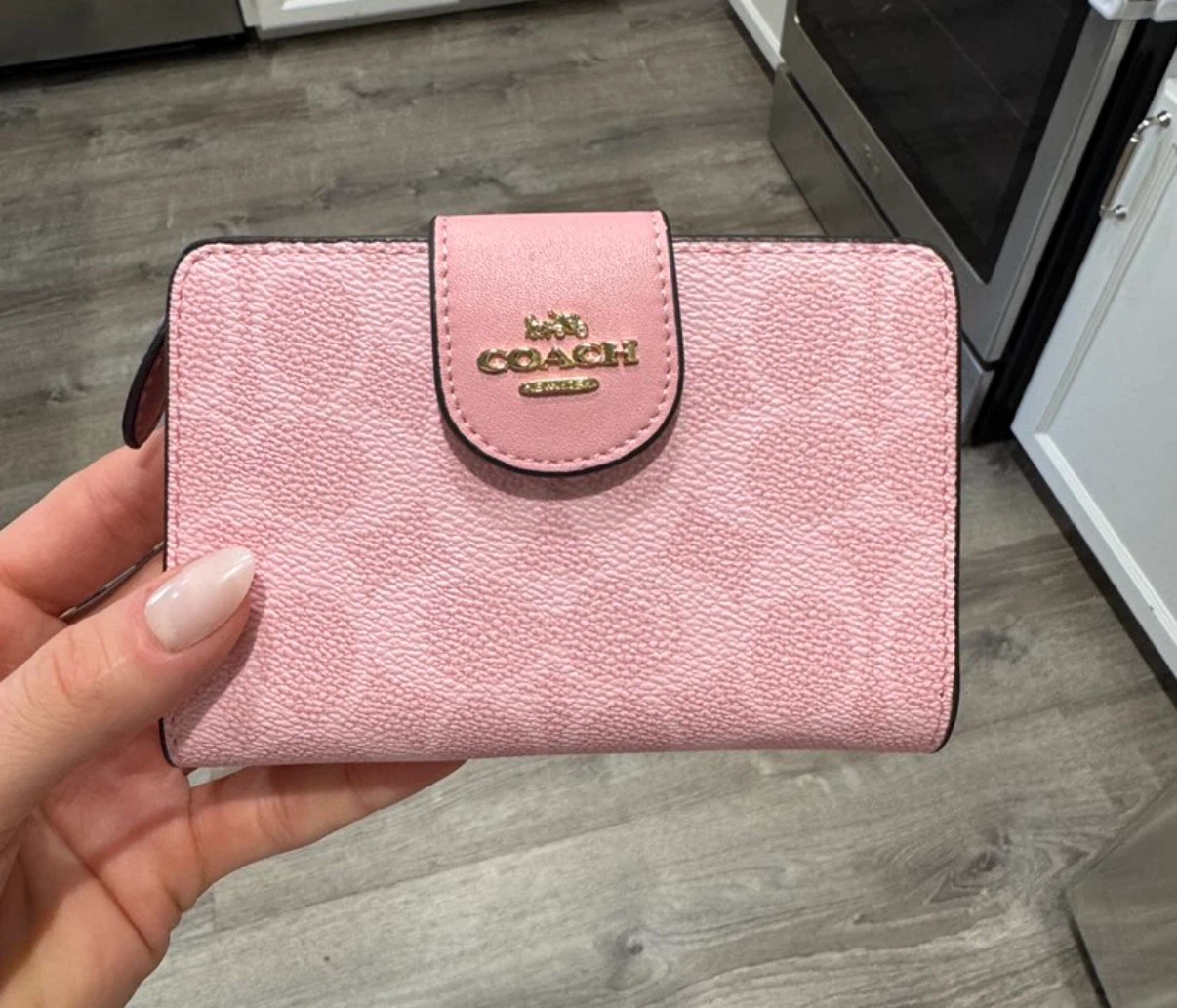 Coach Signature Bi-fold Wallet