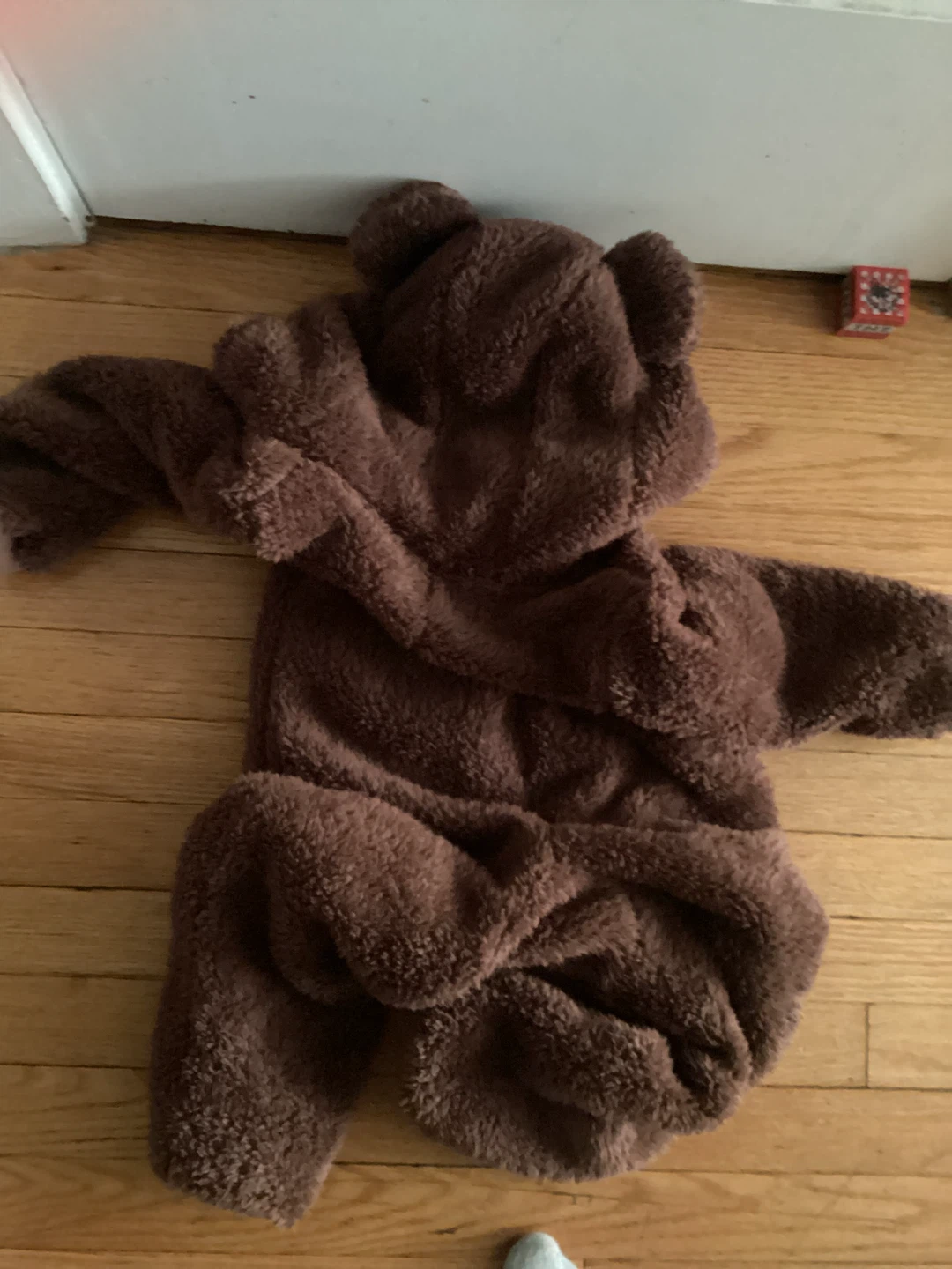 5T Brown Bear Plush One-Piece Costume - photo 2