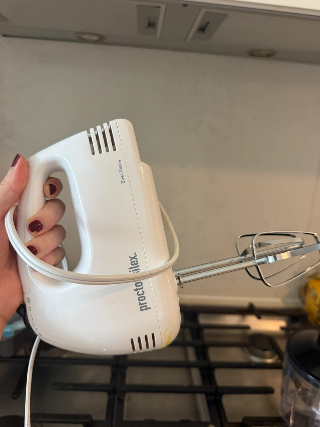 Proctor Silex Bowl Rest Hand Mixer