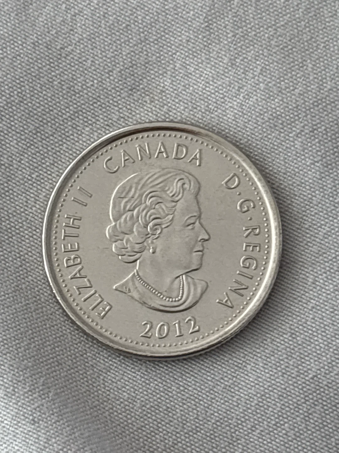 2012 Canadian 25 Cent Tecumseh Coin - photo 2