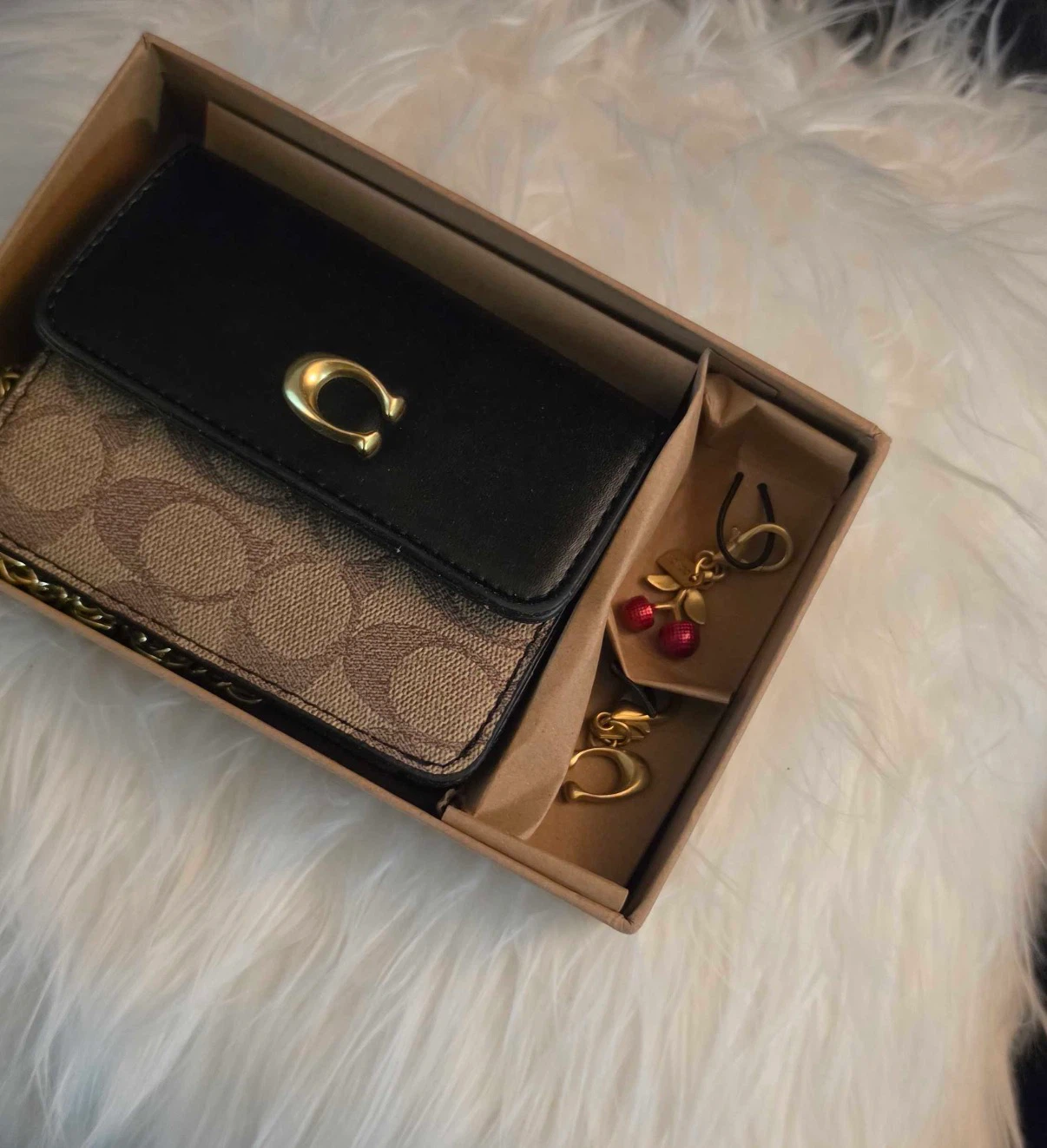 Coach Wallet with Charms