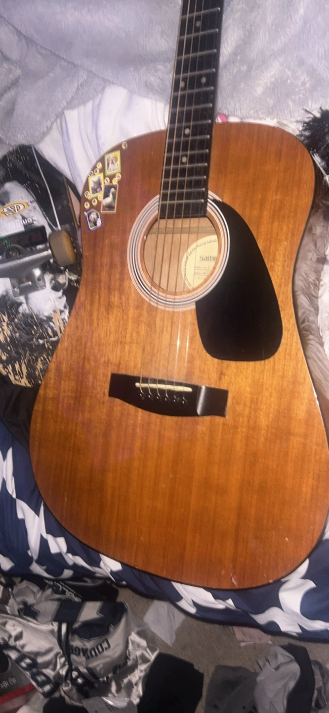 Samick Acoustic and CB Sky Electric Guitars - photo 2
