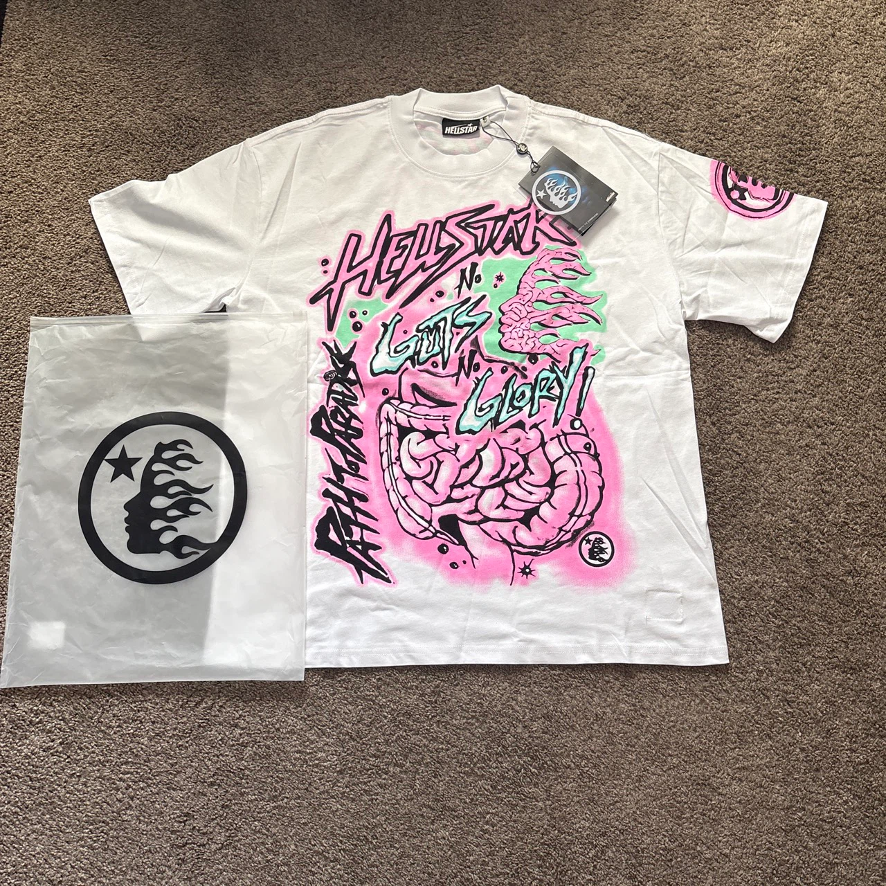 Hellstar T Shirt No Guts No Glory