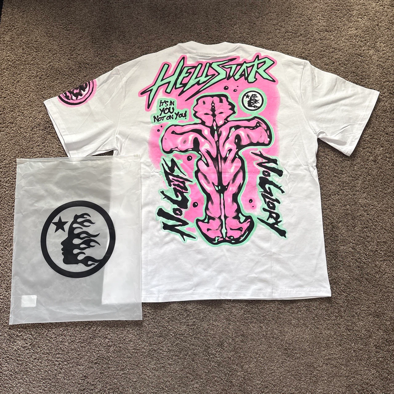 Hellstar T Shirt No Guts No Glory - photo 2