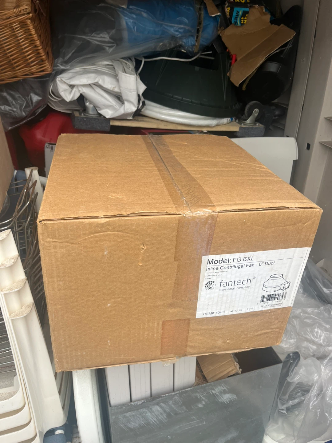 Fantech Inline Centrifugal Fan FG 6XL - photo 2