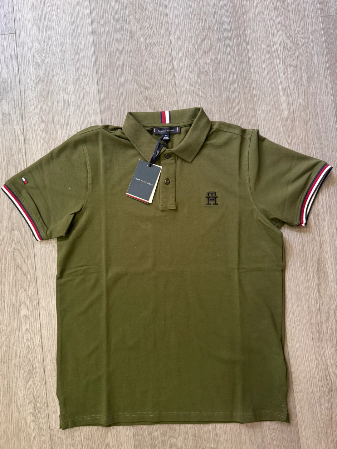 Tommy Hilfiger Olive Green Polo Shirt