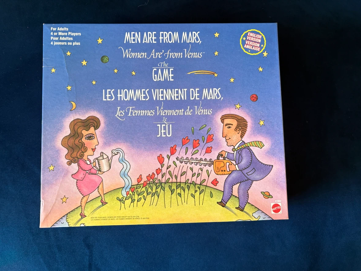 Men Are From Mars, Women Are From Venus Board Game