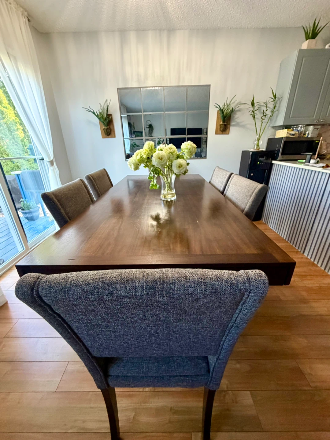 Dining Table Set with 6 Chairs