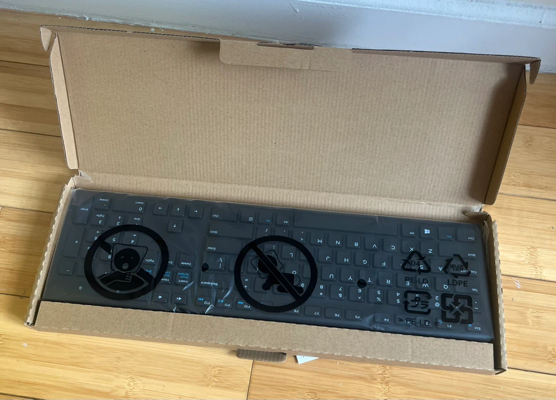 NEW Dell KB216 Wired Keyboard Black